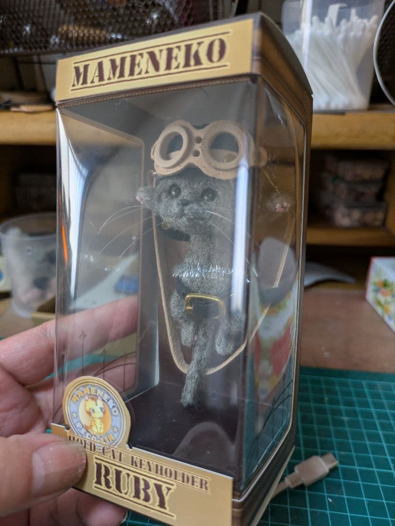 ねこ Mariko出品 豆猫PECO-LIN