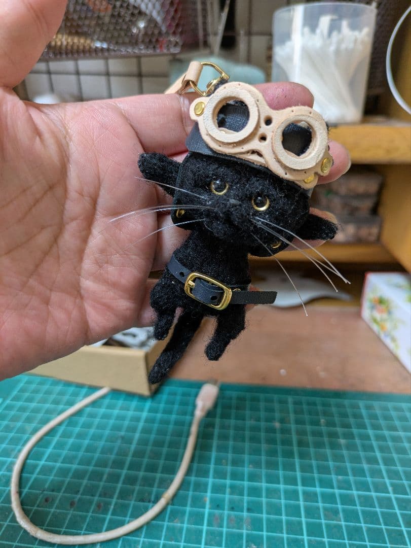 ねこ Mariko出品 豆猫PECO-LIN