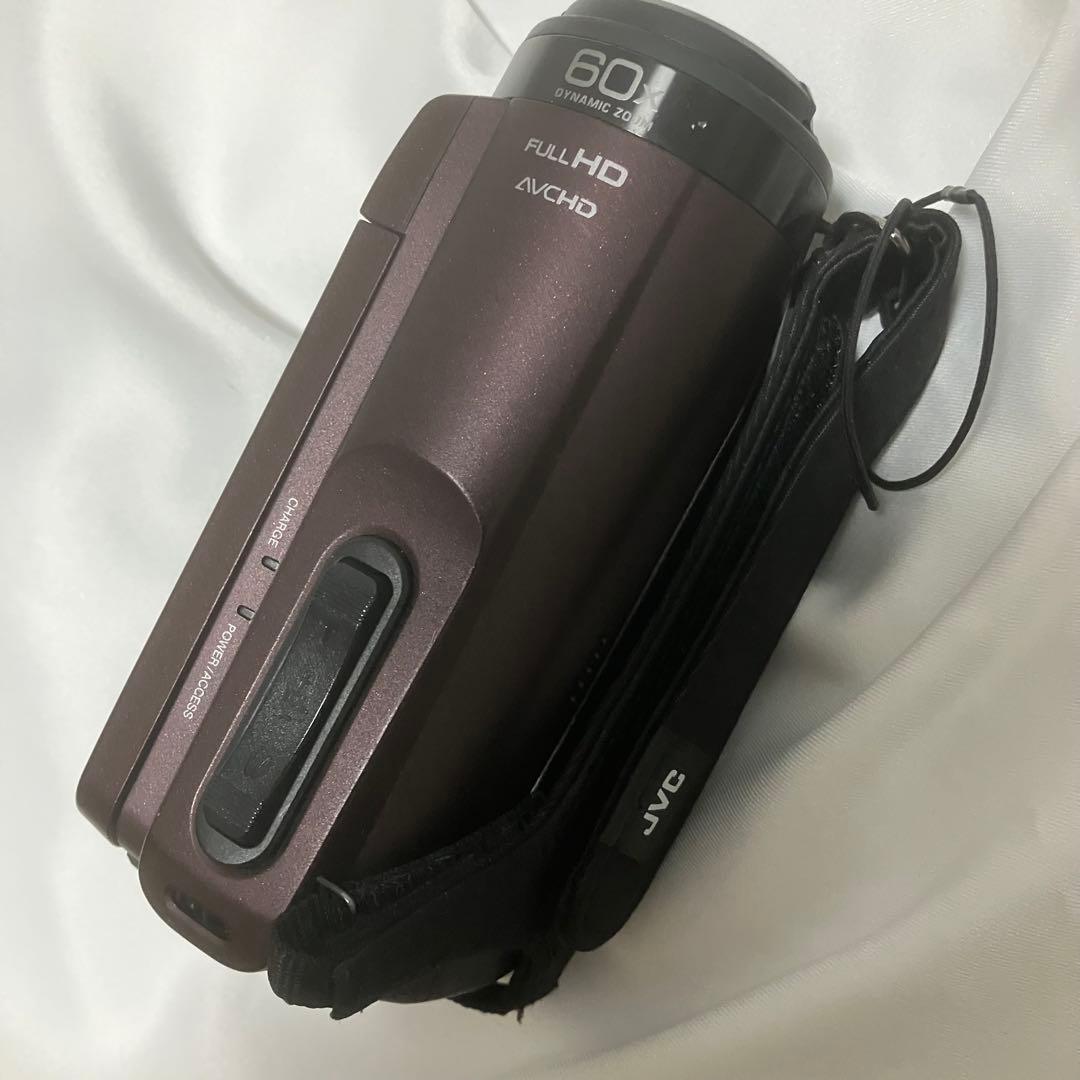 JVC ケンウッド ビデオカメラ Everio ブラウン GZ-F270-T