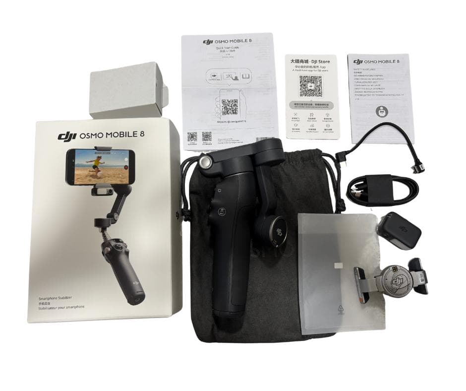 DJI Osmo Mobile 8 スマートフォン用ジンバルスタビライザー