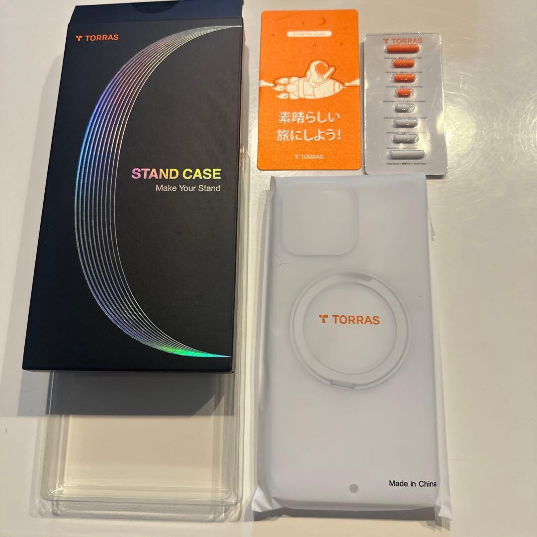 TORRAS iPhone 16 Pro Max ケース 360°回転スタンド