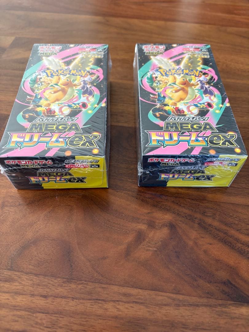 ポケモンカードゲーム MEGA ドリームEX 2BOX　シュリンク付