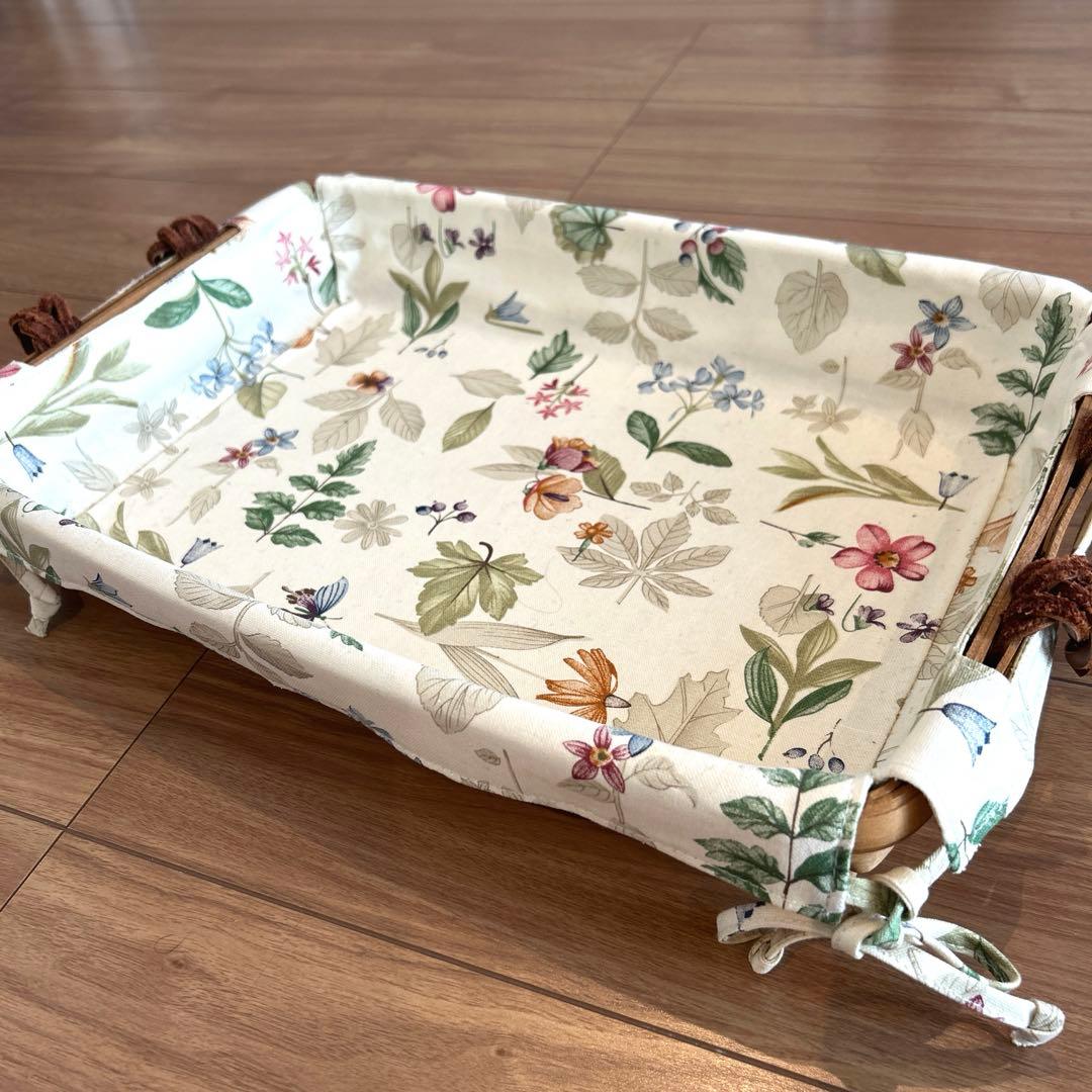 《美品》ロンガーバーガー バスケット　ライナー　プロテクター　フタ付き