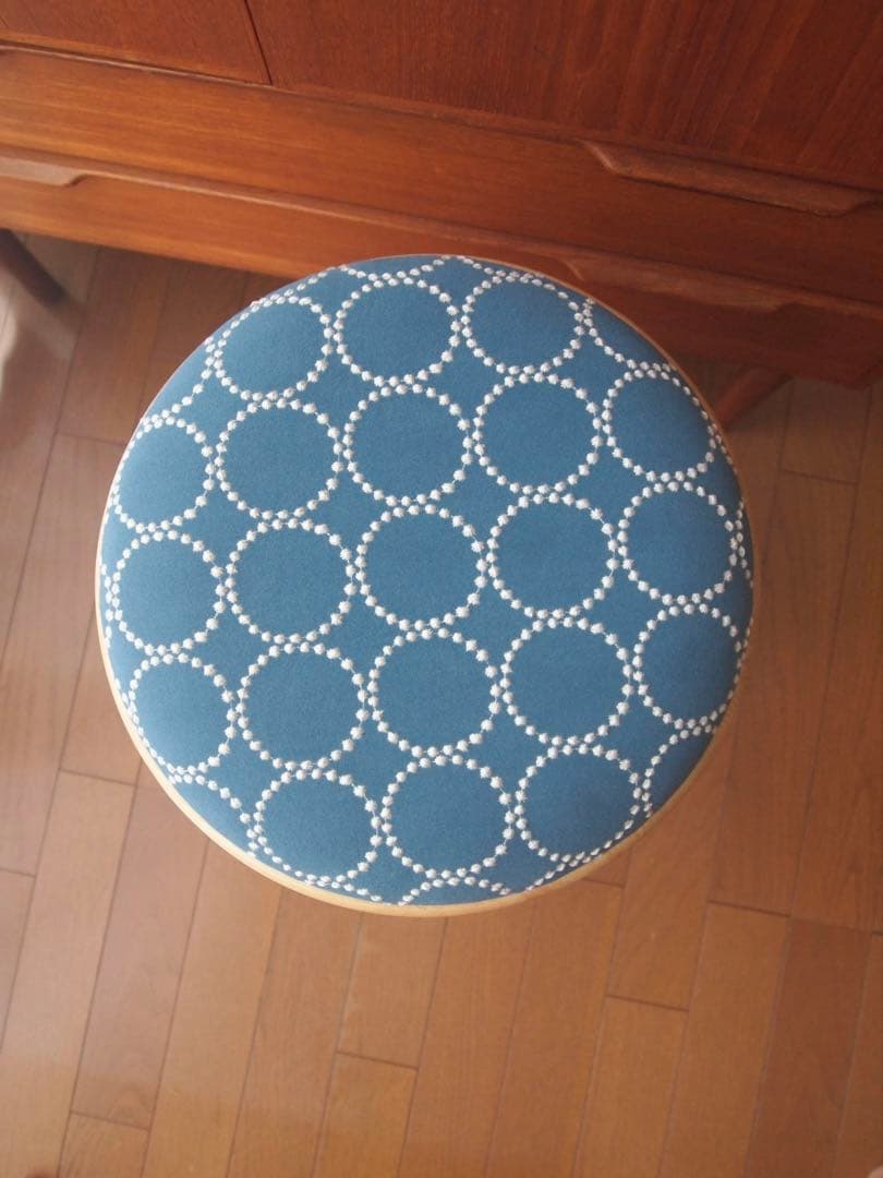 かかさん専用 ミナペルホネン ハンドメイド スツール 2脚セット 生地 チェア