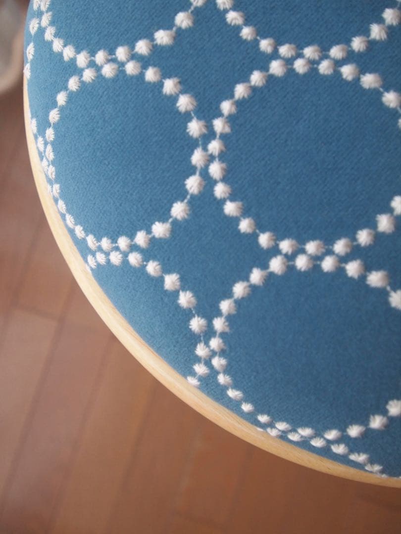 かかさん専用 ミナペルホネン ハンドメイド スツール 2脚セット 生地 チェア