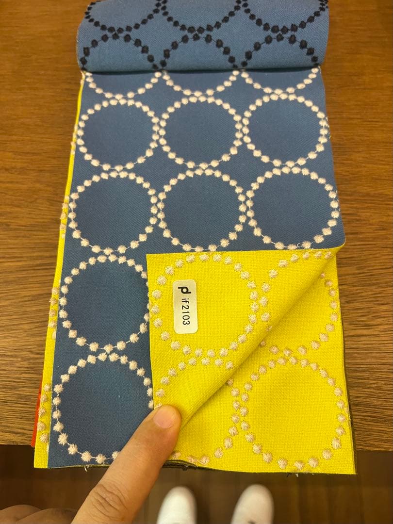 かかさん専用 ミナペルホネン ハンドメイド スツール 2脚セット 生地 チェア