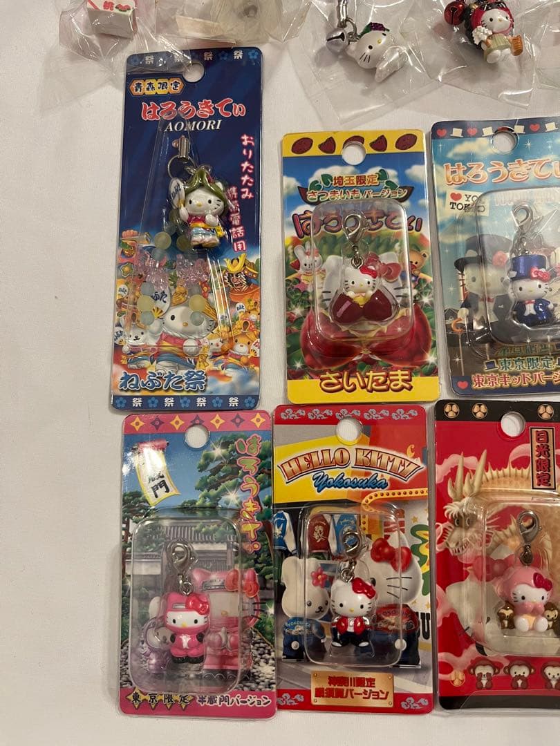 【激レア★21点セット】ご当地キティ♡ストラップ　根付け まとめセット