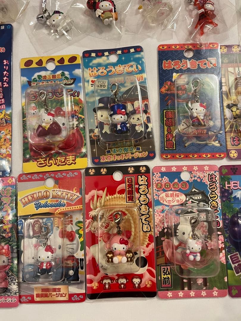 【激レア★21点セット】ご当地キティ♡ストラップ　根付け まとめセット
