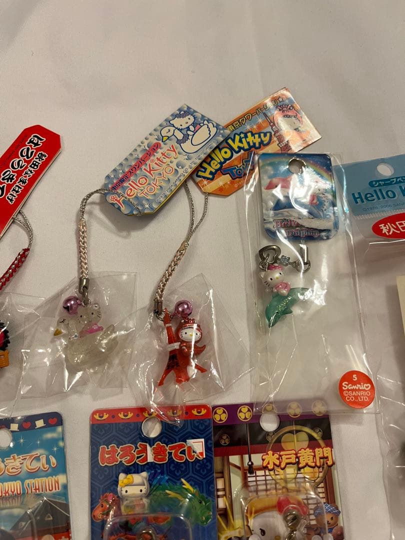【激レア★21点セット】ご当地キティ♡ストラップ　根付け まとめセット