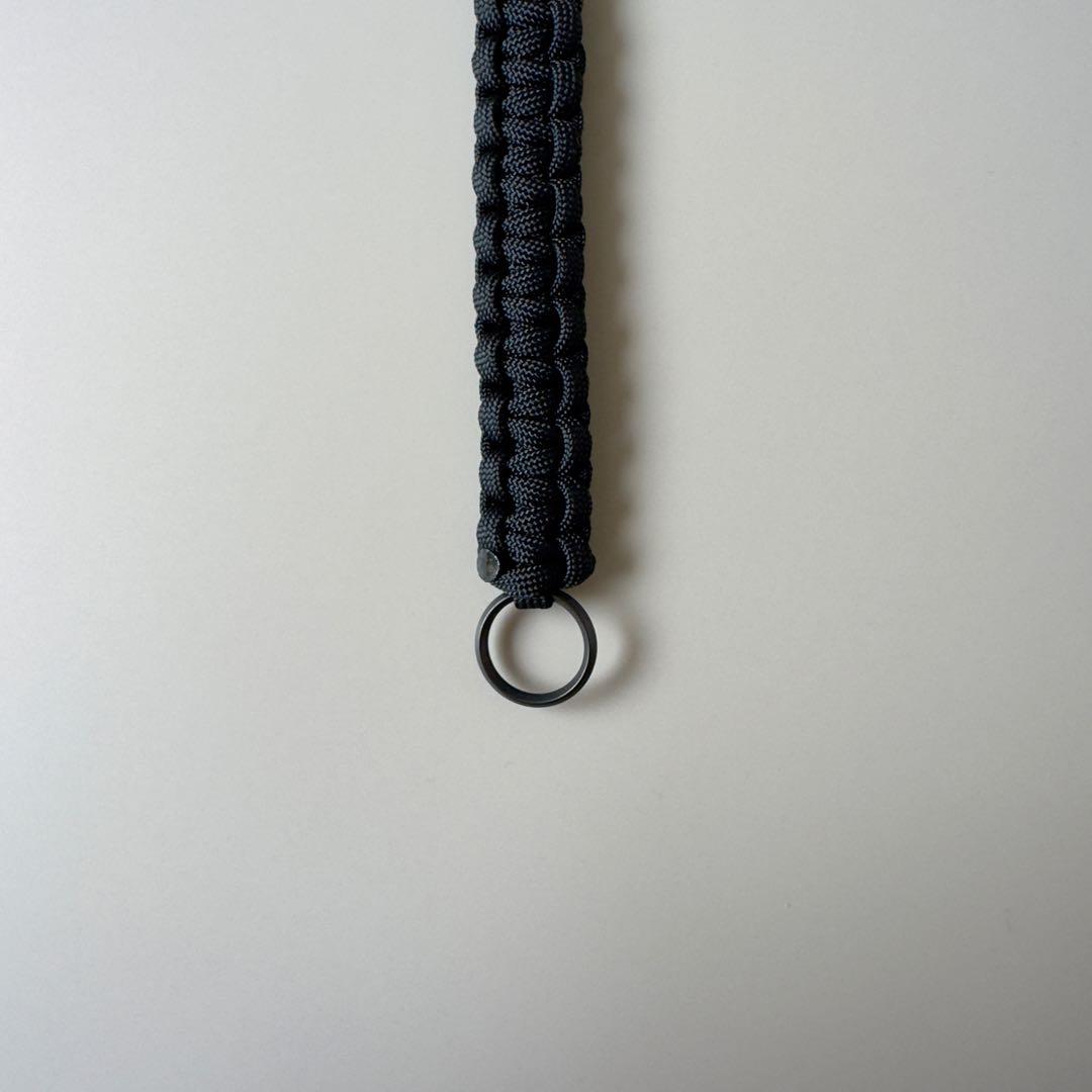 【ハンドメイド】NEXTRAVELER用 ストラップ60cm Black