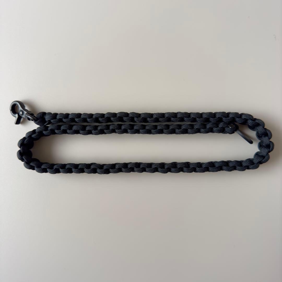 【ハンドメイド】NEXTRAVELER用 ストラップ60cm Black