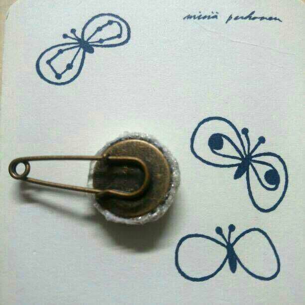 ハッピーカモフラージュ ☆  ストール ピン ♪  わけあり価格 ミナペルホネン