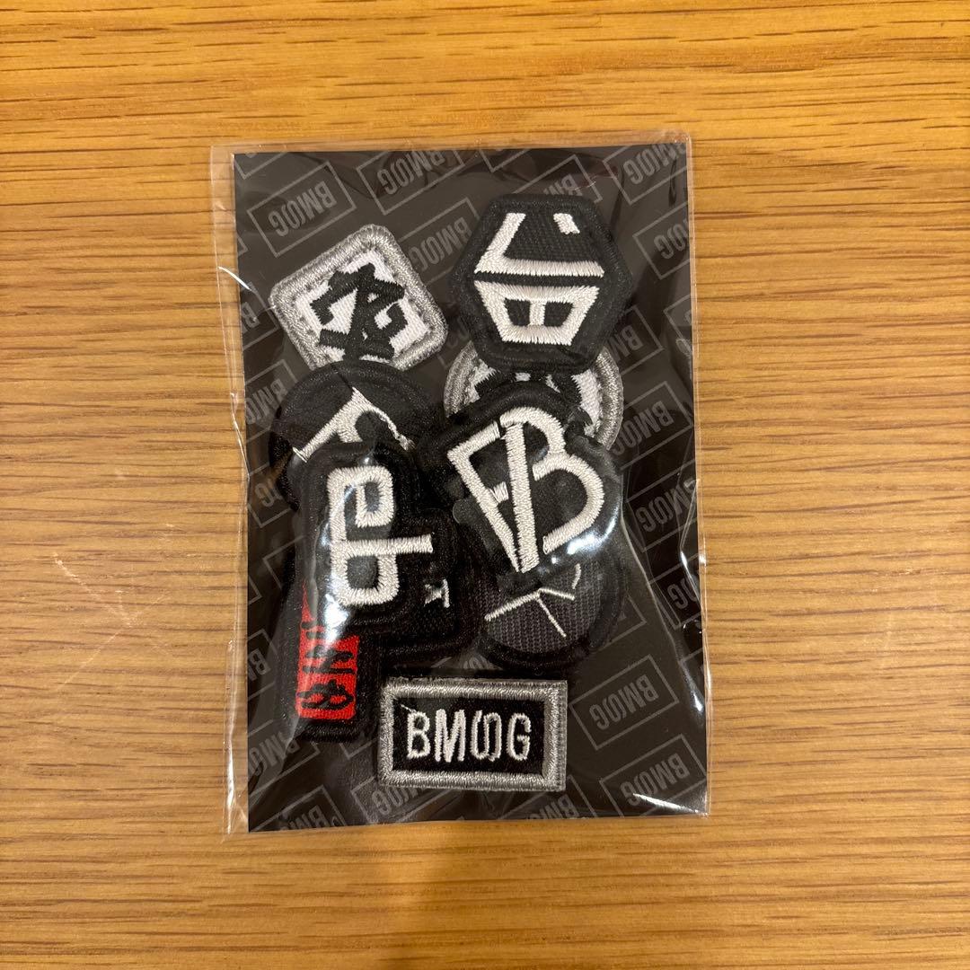 未使用 BMSG キャップ カスタムワッペン セット