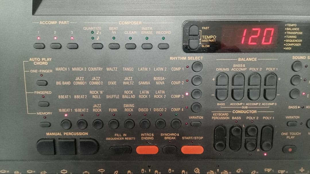 【レア・簡易動作確認済】Technics SX-KN440 テクニクスキーボード