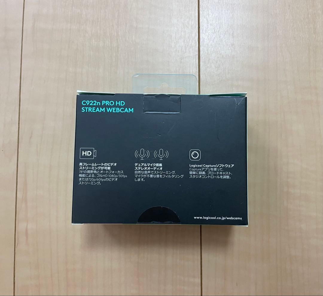 【新品未使用】ロジクール C922n PRO HD ストリーム ウェブカメラ