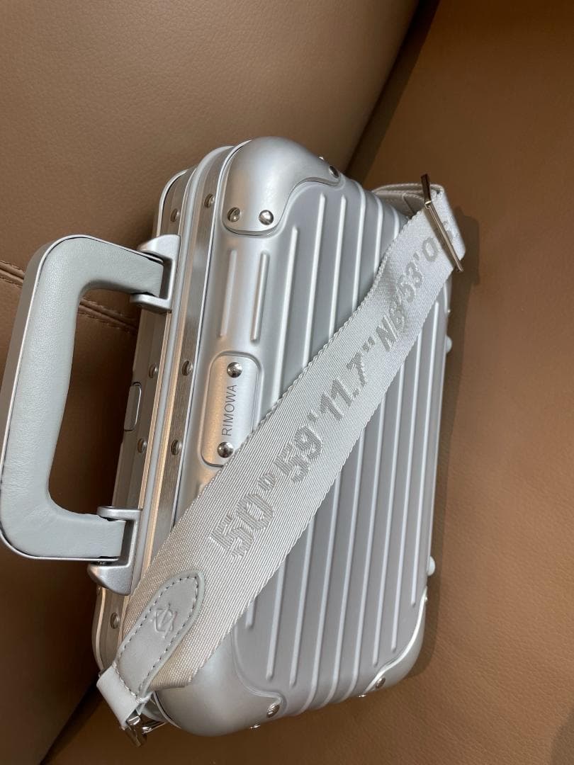 RIMOWA 定番溝付きアルミニウムマグネシウム合金 ハンドル/ショルダー両用
