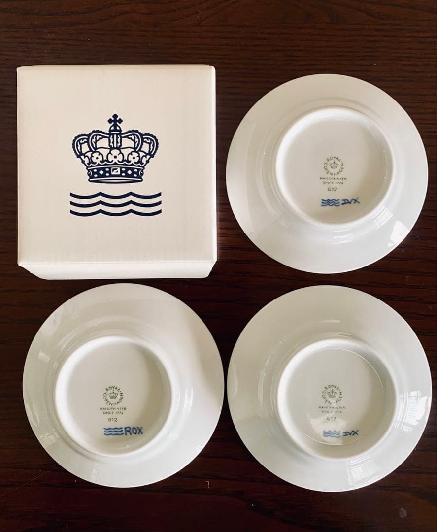 ✳︎新品✳︎ロイヤルコペンハーゲン プリンセス ミニプレート 3枚