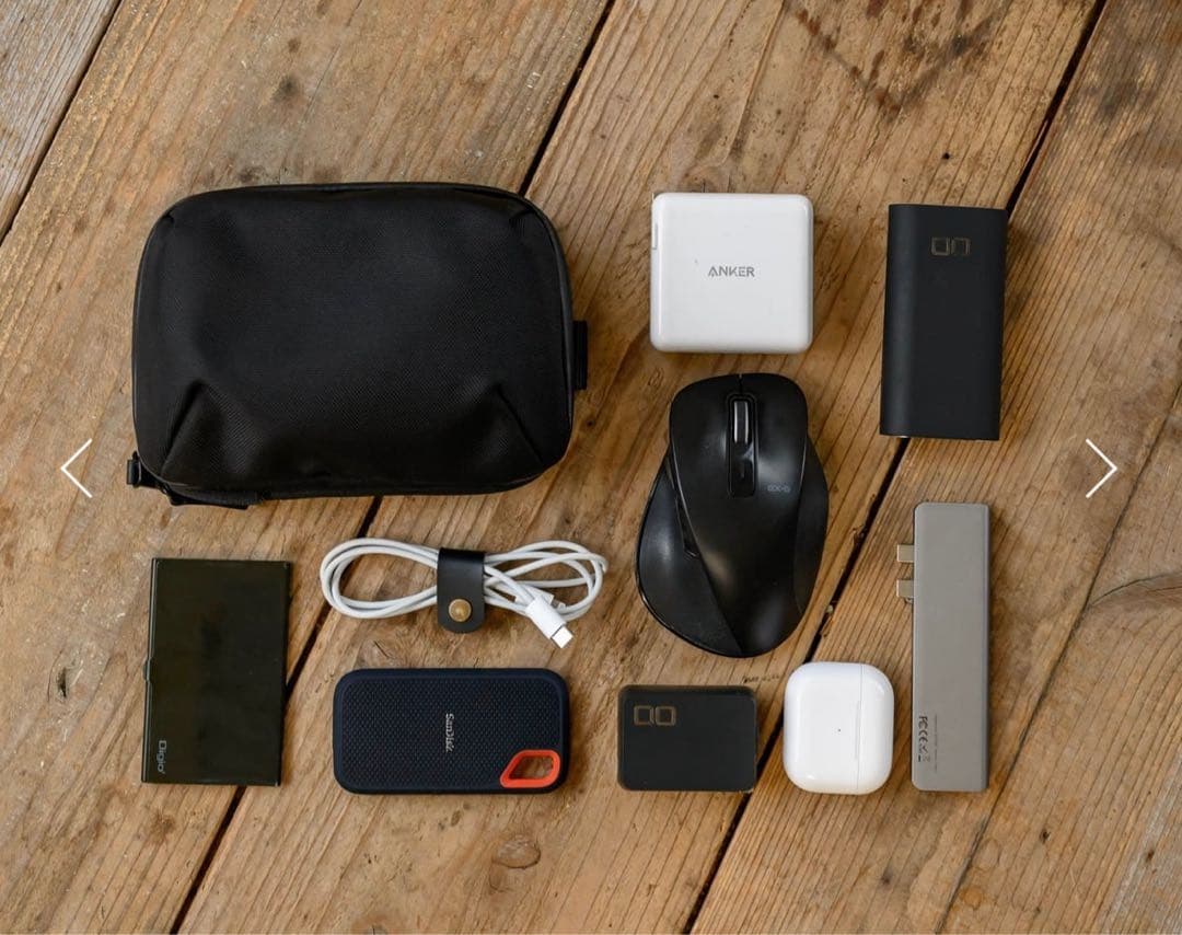 小物入れ HALFDAY POUCH