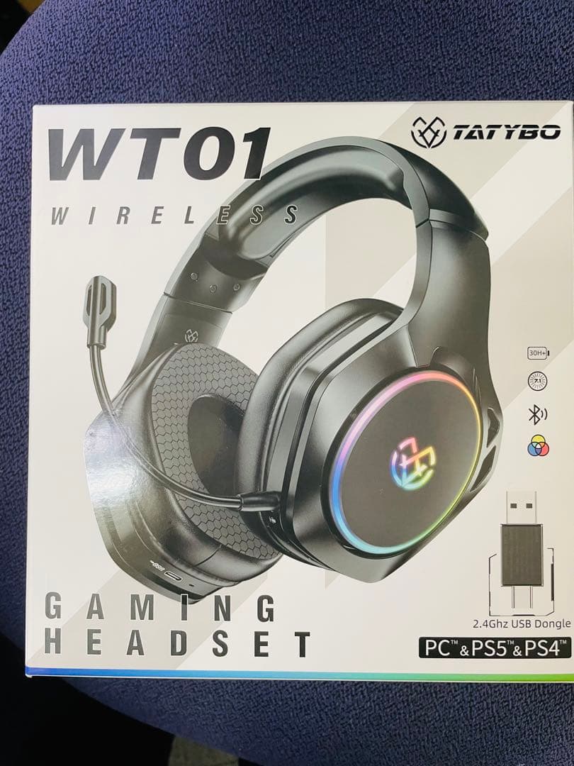 TYPE-C&USB ワイヤレスレシーバー/Bluetooth ヘッドホン