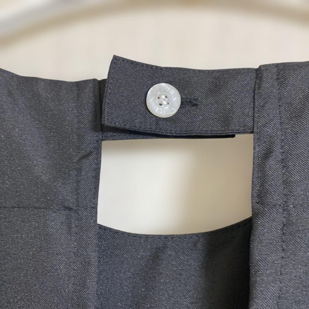 未使用新品　桂由美　YUMI KATSURA 割烹着 長袖エプロン　黒　 M