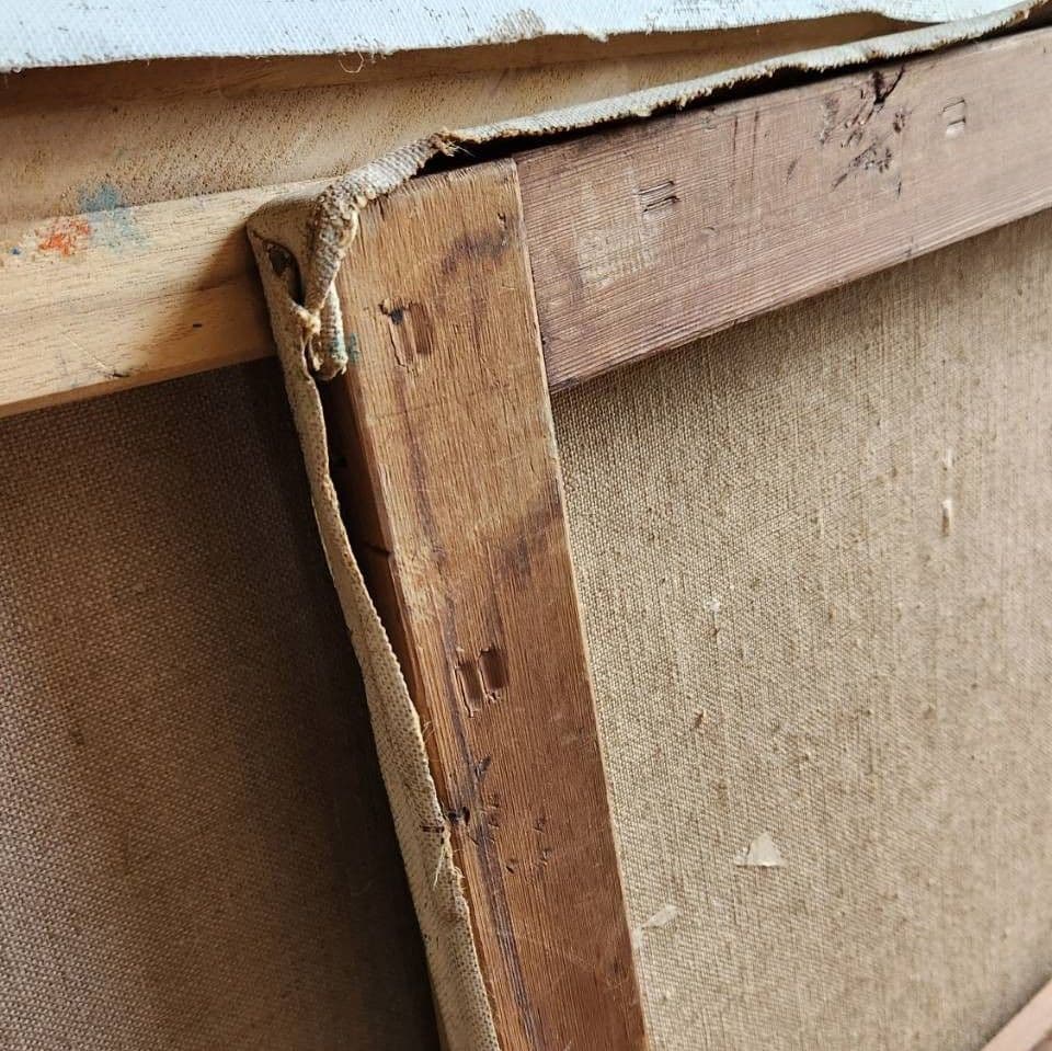 【今週末出品終了】「夕日」 大きな絵画 油絵 F80号 風景画 瀬戸内海 迫力