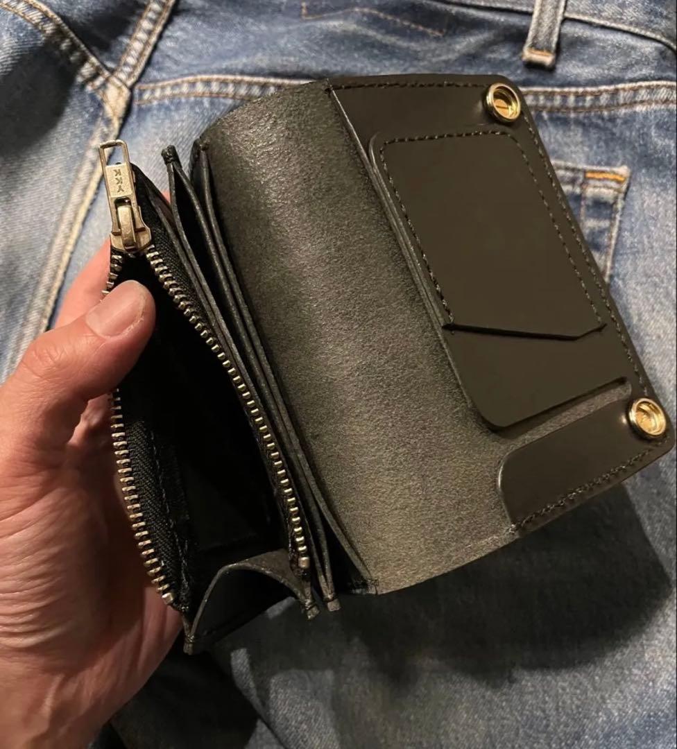 ミドルトラッカーウォレット　シルバー925アポロコンチョカスタム