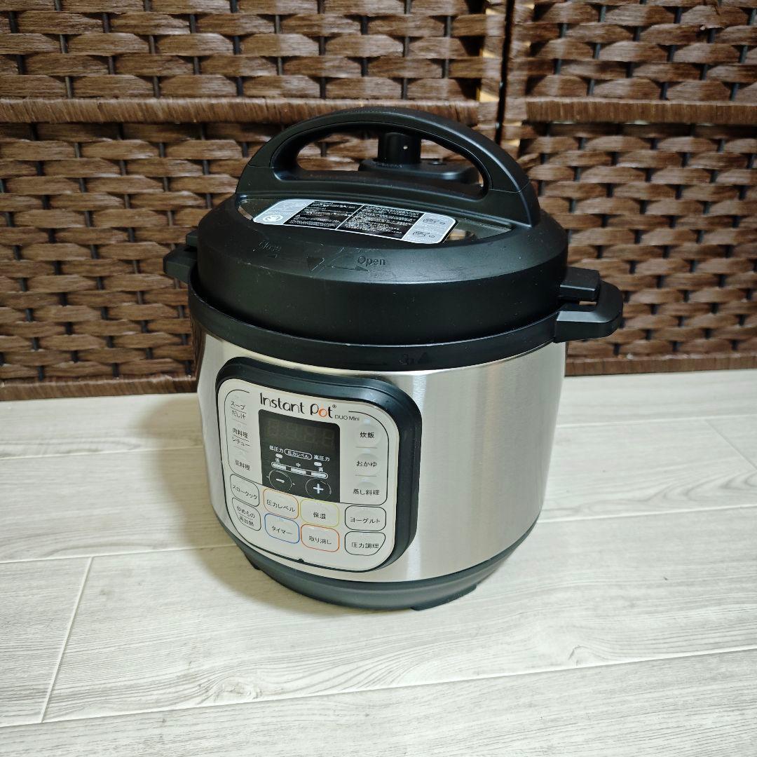 【美品】instant pot duo mini 3.0L 電気圧力鍋