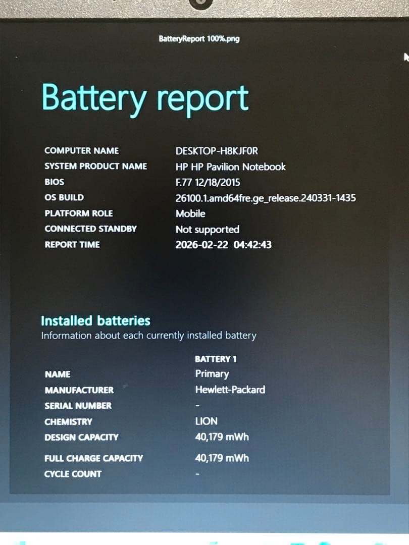 【美品】hp Pavilion TPN-Q159 i5 Win11