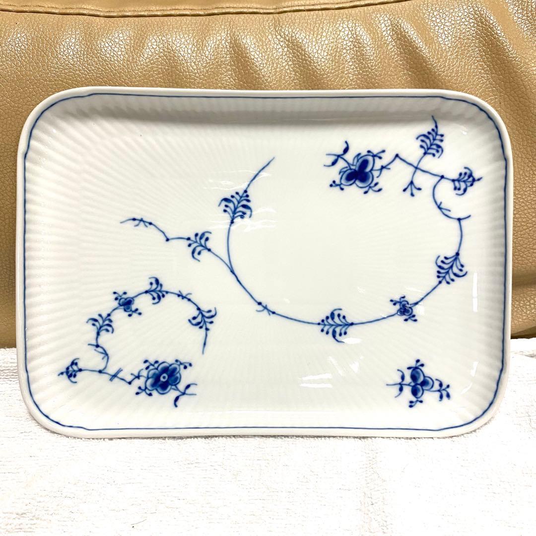 美品☆ロイヤルコペンハーゲン☆スクエアプレート