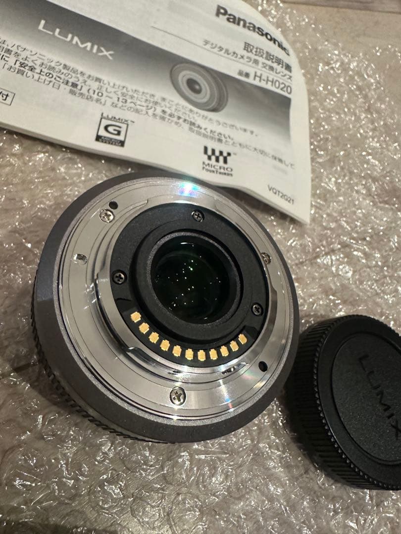 LUMIX G 20mm f/1.7 ASPH 単焦点レンズ