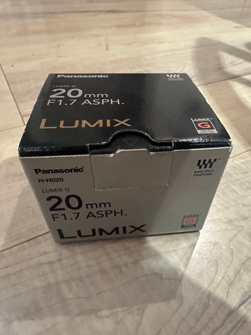 LUMIX G 20mm f/1.7 ASPH 単焦点レンズ