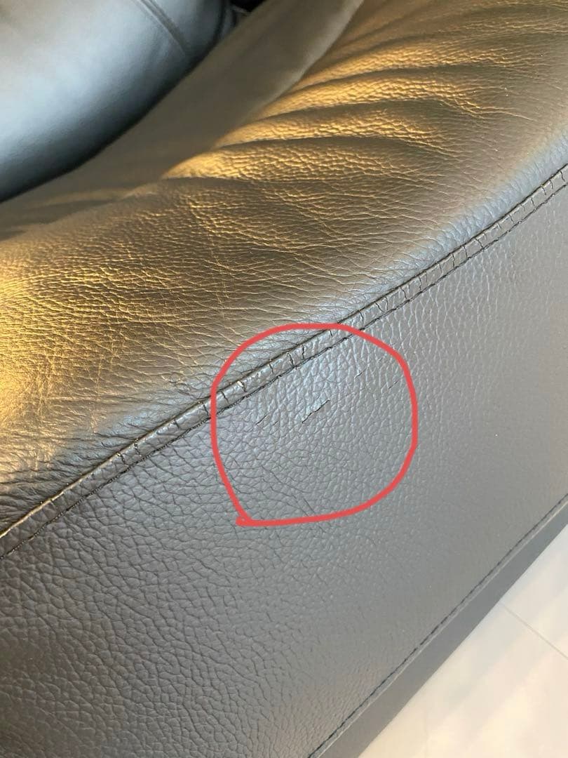 本革　ソファー　3P