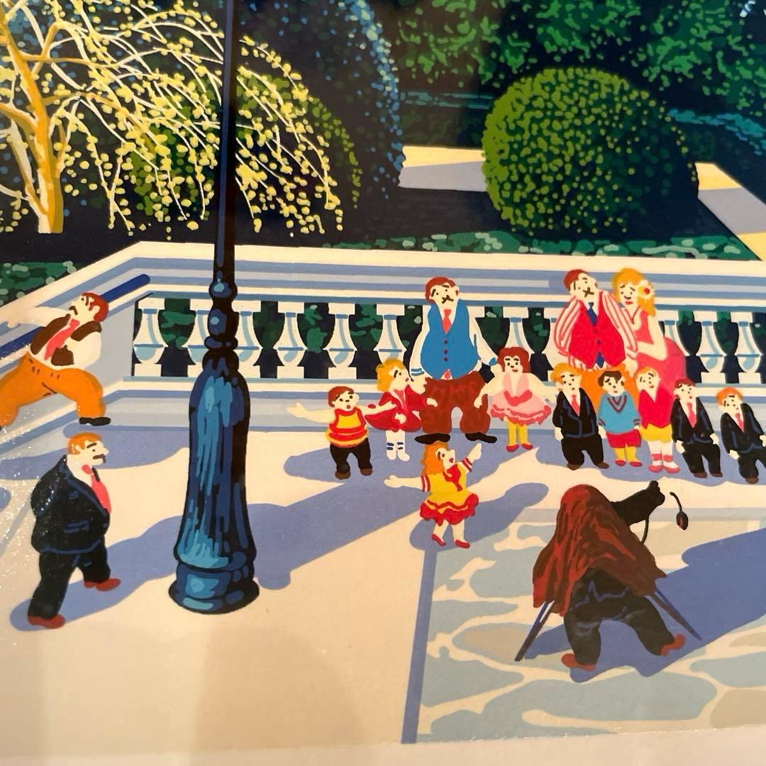 ヒロヤマガタ　シルクスクリーン『ファミリーポートレート』