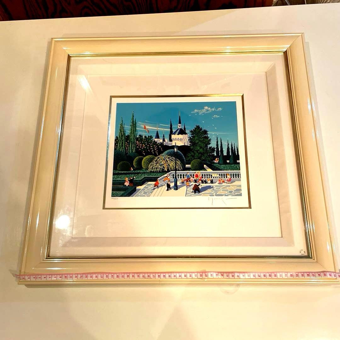 ヒロヤマガタ　シルクスクリーン『ファミリーポートレート』