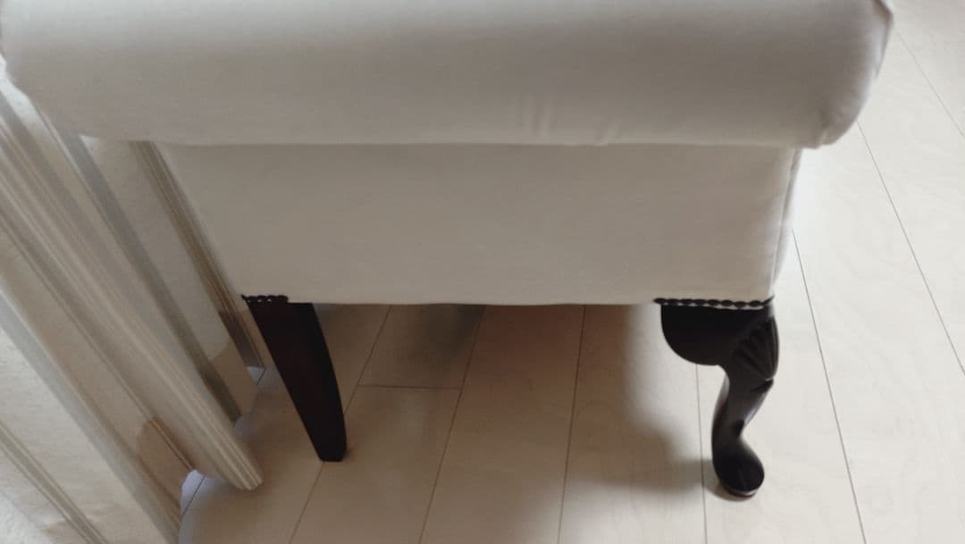 値下げ中！猫脚二人掛けソファー　アンティーク