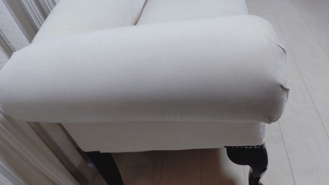 値下げ中！猫脚二人掛けソファー　アンティーク