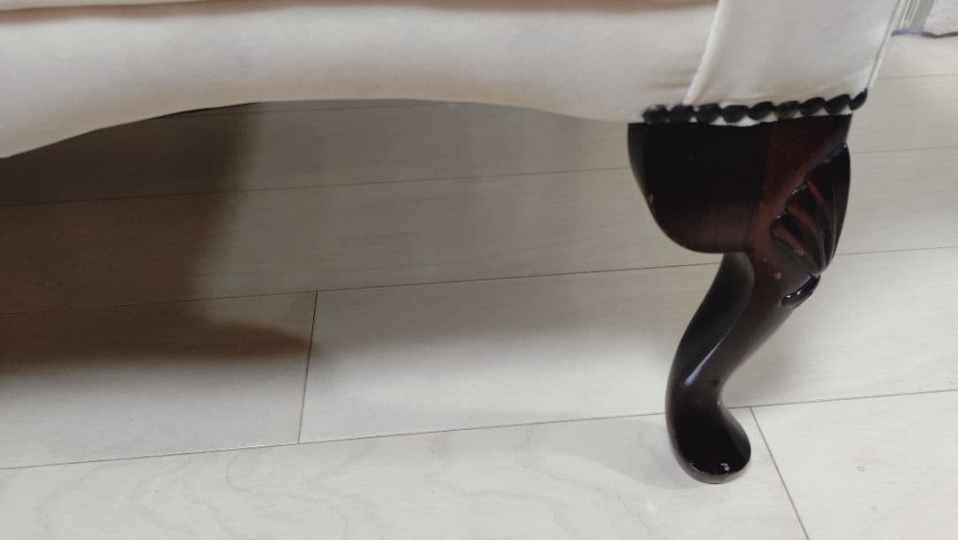 値下げ中！猫脚二人掛けソファー　アンティーク