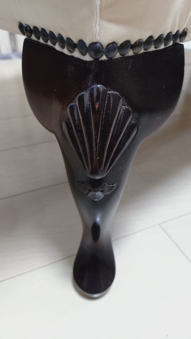 値下げ中！猫脚二人掛けソファー　アンティーク