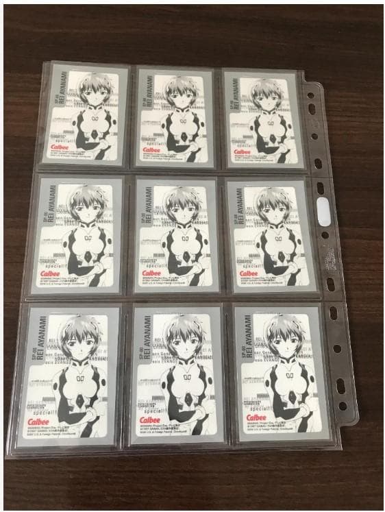 新世紀エヴァンゲリオン スペシャルカード 3種ｘ9枚セット 合計27枚 美品