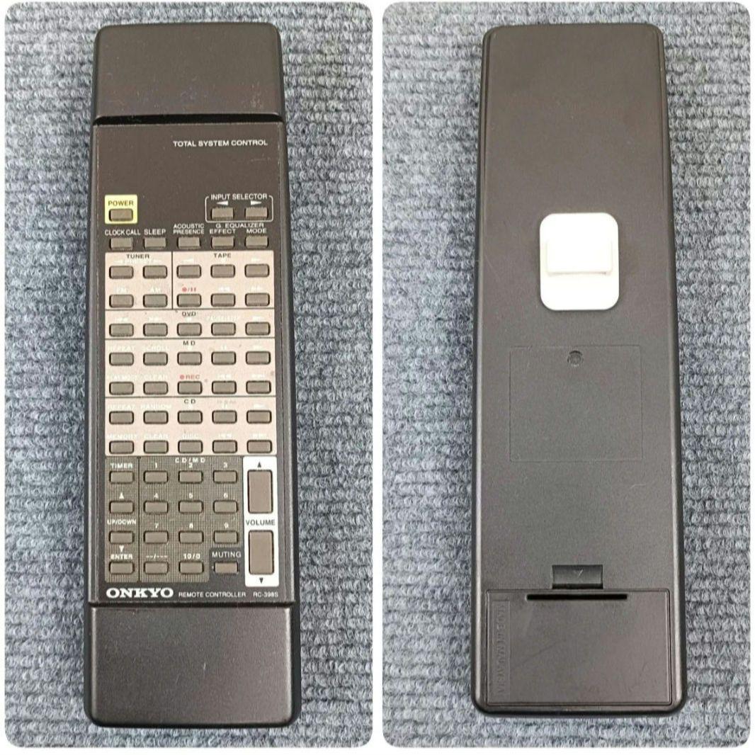ONKYO オンキョー A-905X 説明書 リモコン付 プリメインアンプ