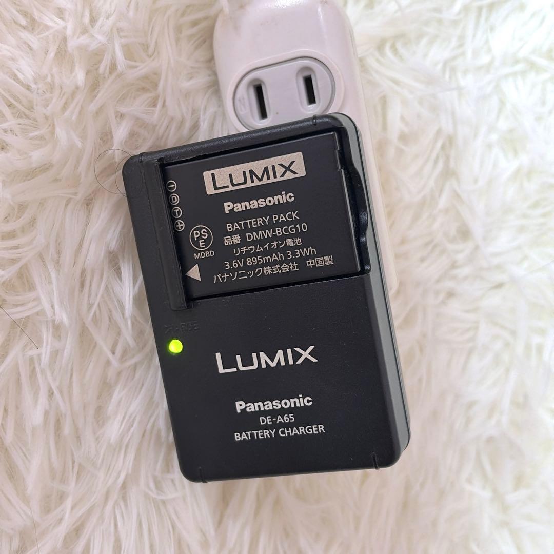 【美品・通電確認済】Panasonic LUMIX DMC-ZX1 レッド