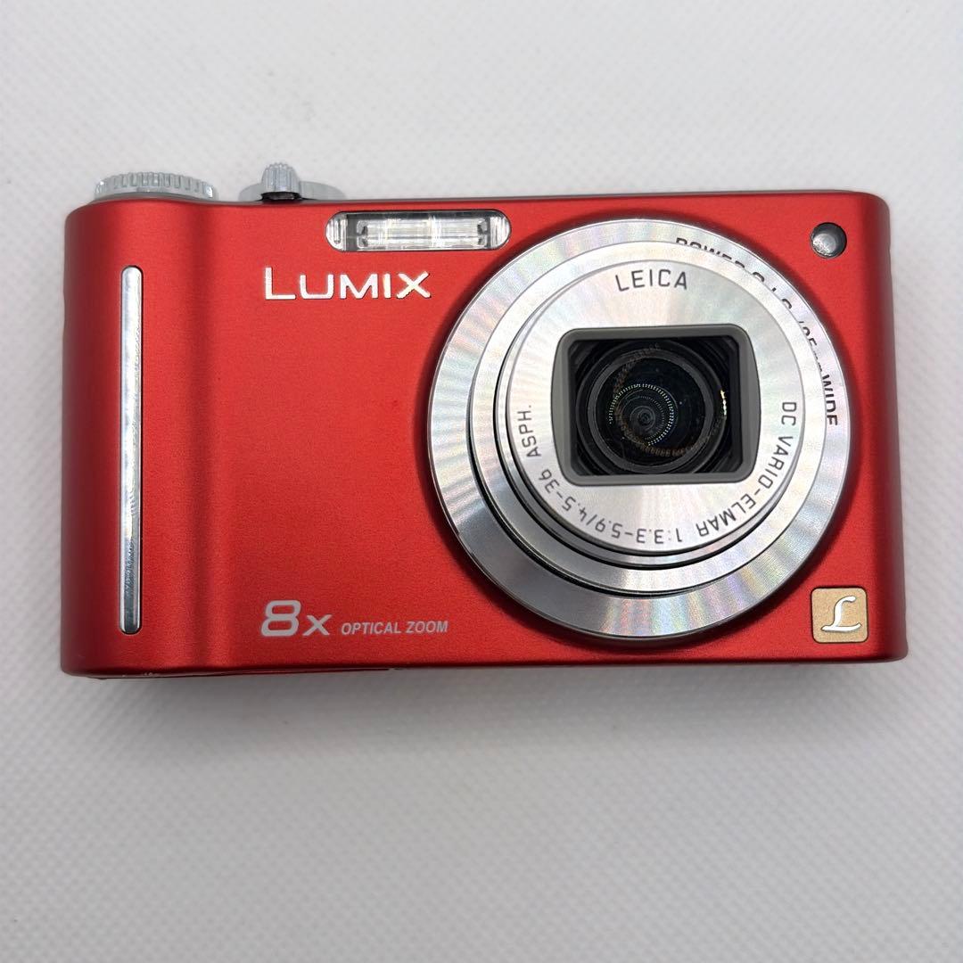 【美品・通電確認済】Panasonic LUMIX DMC-ZX1 レッド