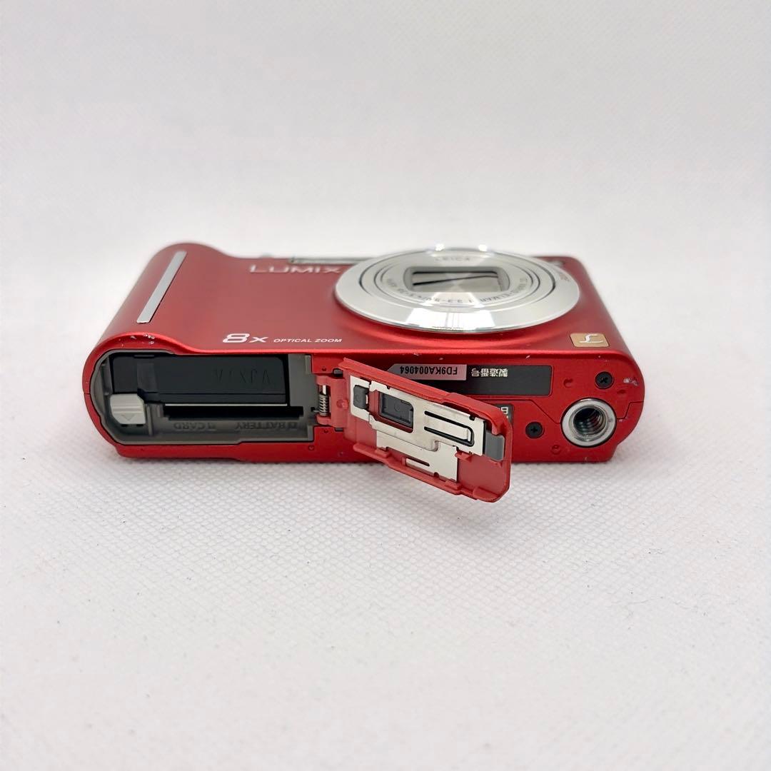 【美品・通電確認済】Panasonic LUMIX DMC-ZX1 レッド