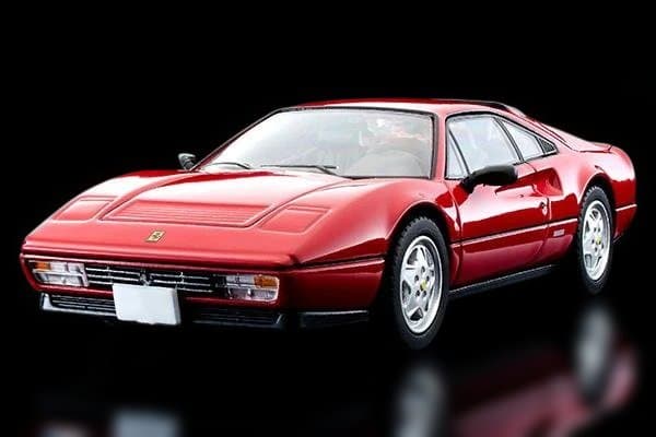 【未使用・TOMYTEC】フェラーリ 328 GTB（後期型）（赤）