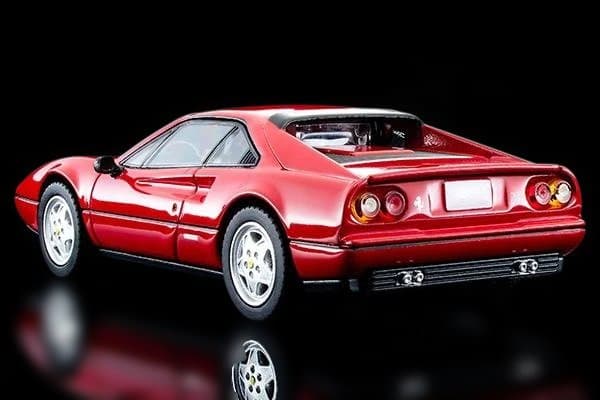 【未使用・TOMYTEC】フェラーリ 328 GTB（後期型）（赤）