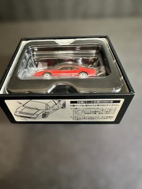 【未使用・TOMYTEC】フェラーリ 328 GTB（後期型）（赤）