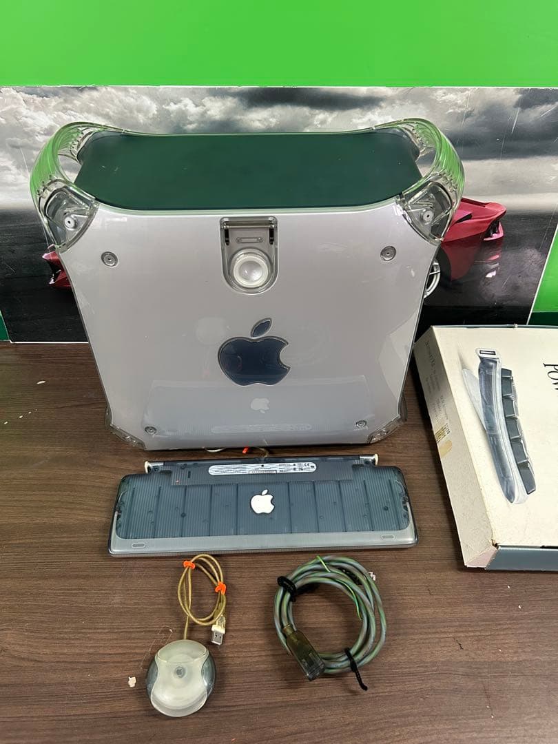 動作商品Apple power Mac G4本体と付属品