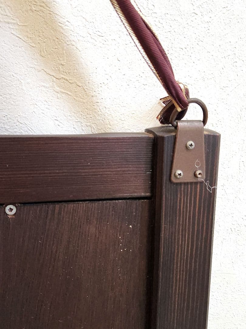 姿身鏡 壁掛け 鏡 姿見 ウォールミラー　木枠 日本製