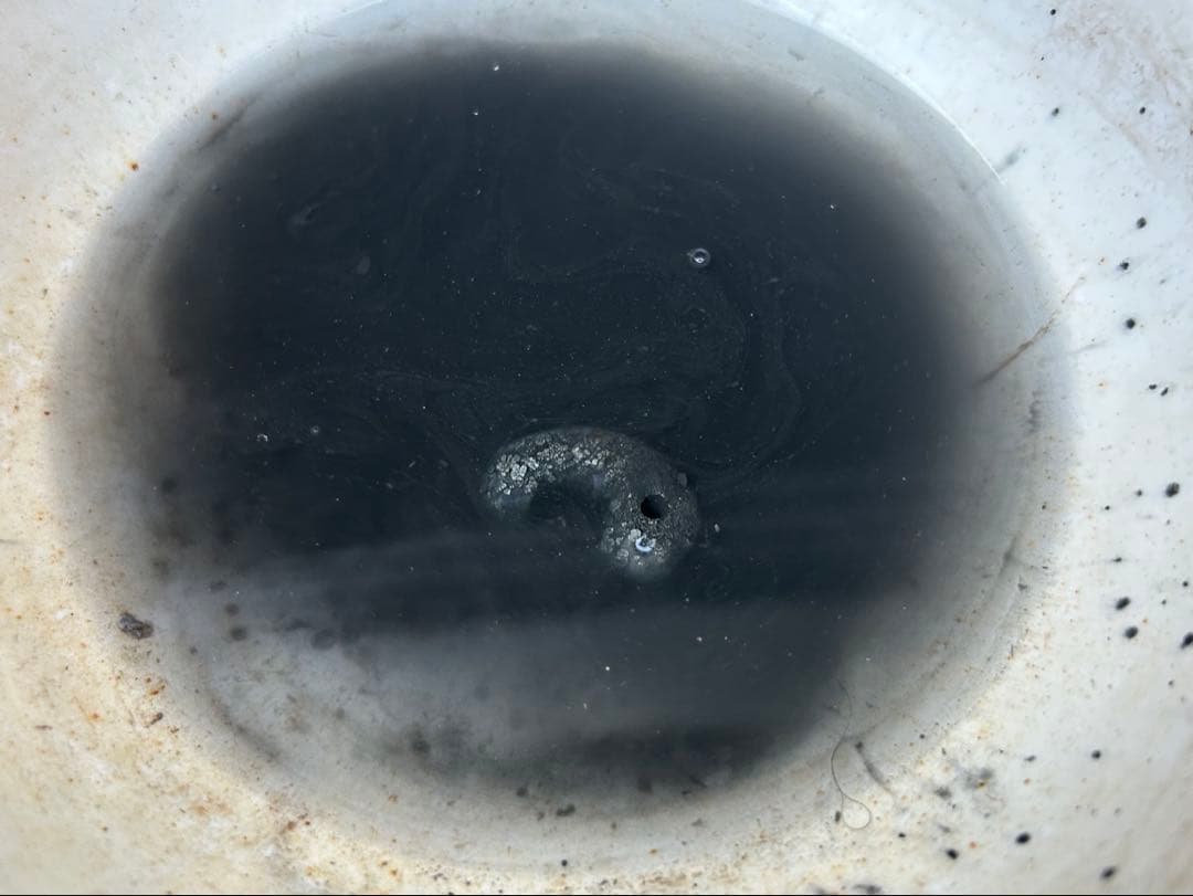 青森県産　銀花石勾玉　錦石