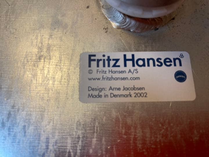 【激レア】スワンチェア【革張り】デンマーク製 ヤコブセン フリッツハンセン 本物